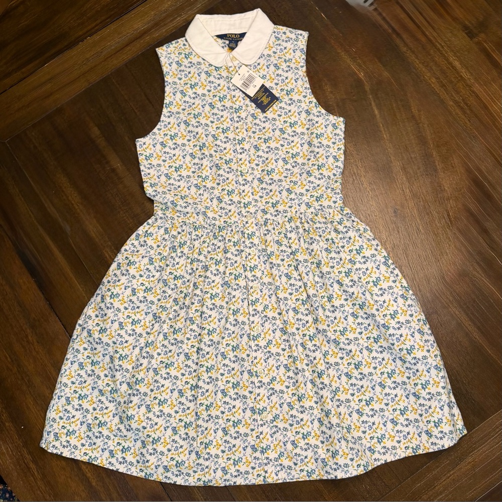 NWT POLO Ralph Lauren floral spring dress- size 14